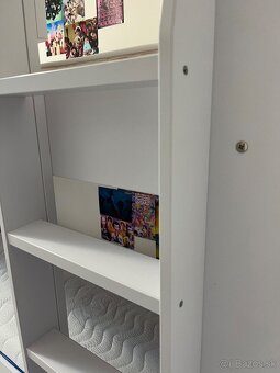 Poschodova postel biela - 5