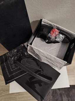 Jordan 1 Low x Travis Scott Black Phantom ⚫⚪🖤 - 5