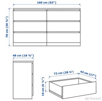 IKEA MALM spálňa - 5