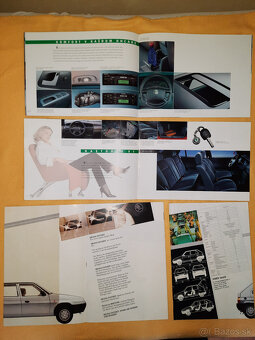 Dobove retro letaky prospekty automobilov - 5