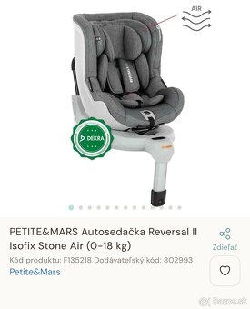 Autosedacka petite&mars - 5