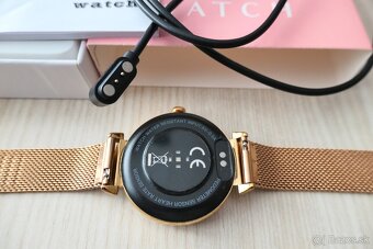 Predám smart hodinky, s kovovým aj PU remienkom 10,-€ - 5