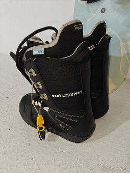 DÁMSKY SNOWBOARD ROSSIGNOL 139CM + TOPÁNKY BURTON v.39 - 5