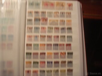 60 str. album A4 + 1300 rôznych známok Nemecko Európa Svet - 5