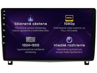 Android radio Peugeot 407 navigácia gps,kamera atd... - 5