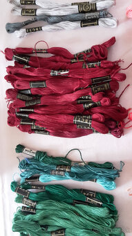 Vyšívacia priadza - MULINKA a PERLA - 5