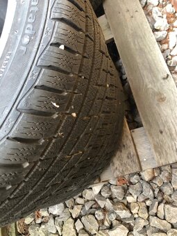 Znížená cena, zimné pneumatiky na ALU diskoch AUDI - 5