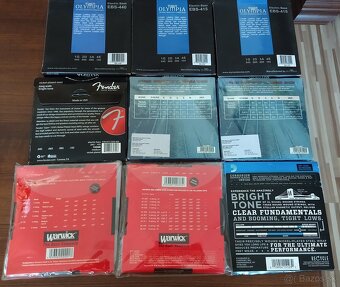 Basgitarové struny - 5