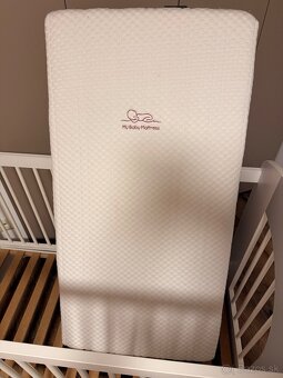 Predám detskú postieľku s matracom 120x60 - 5