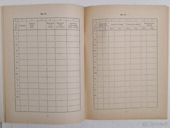 Traktorový denník nevyplnený - 5
