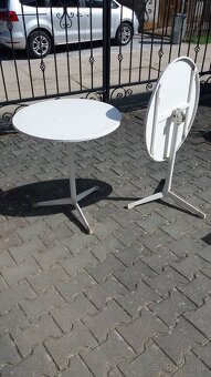 Drevene stolicky,cajova suprava 70te roky - 5