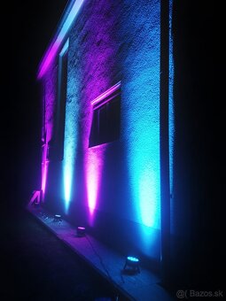 4ks led par reflektory RGBW-140W, diaľkové ovládanie - 5