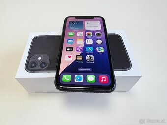 APPLE IPHONE 11 128GB Black TOP STAV,ZDRAVIE BATERKY 100% - 5