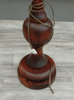 Lampa stojacia – rustikálna. - 5