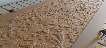 CNC frézovanie a 3D rezbárske práce(masív,MDF,plast) - 5
