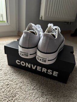 Converse Chuck Taylor All Star Lift Ox Low Wolf Grey - 5