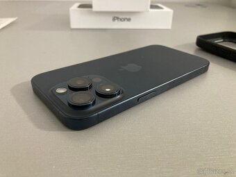 Apple iPhone 15 Pro, Blue Titanium, 256 GB - 5
