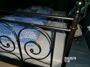 KOVOVÁ posteľ 160x200 cm - 5