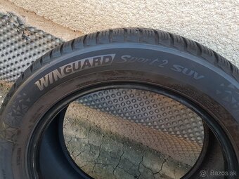 Predám 2x zimnú pneu R18 235/55/18 235 55 18 235/55 r18 M+S - 5