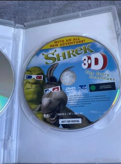 Shrek 3D + Shrek 2 (DVD, 2001) – BONUS: 3× 3D - 5