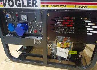 Dieselový generátor VÖGLER S10000DS3 10Kva - 5