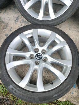 ☀️alu disky orig. Mazda 5x114,3 R19 pneu 225/45 R19 5mm - 5