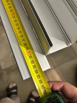 AL profil hlinikovy profil 60x60 žlab 6m - 5