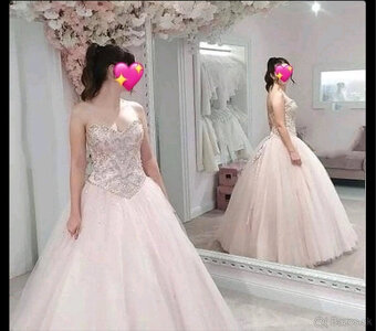 Spoločenské šaty č.34-40 - 5