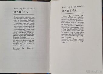 Andrej Sládkovič Marína slovensky/francúzsky - 5