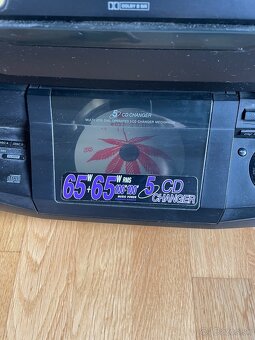 Veža Sony XB3 5X CD rádio aux DJ mix - 5