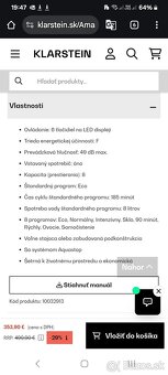 Stolna umyvacka riadu - 5