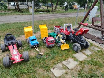 Detský slapaci traktor formula - 5
