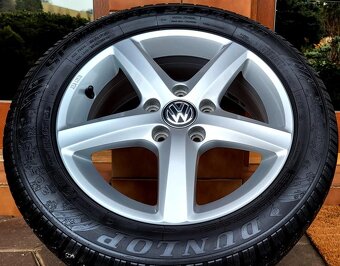 Alu R16 5x112 + zimné pneu 205/55 R16 Vw Golf, Touran, Caddy - 5