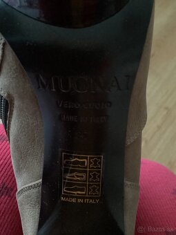 Kožené čižmy Mugnai - 5