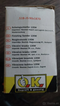 Vibračná bruska - OK BAUMAX - 5