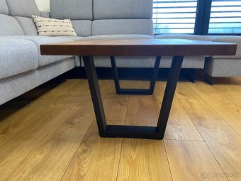 Stolové kovové podnože čierne 2 ks, 44×40 cm - 5