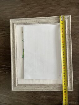 9ks fotoram, fotoramcek, ram na fotky rozne velkosti 9x13, 1 - 5