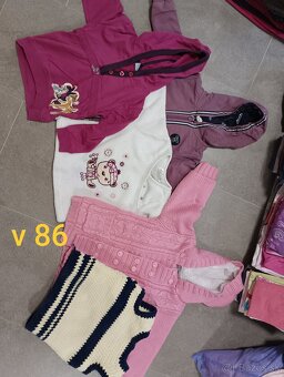 Predám dievčenské veci od narodenia  po 4 roky - 5
