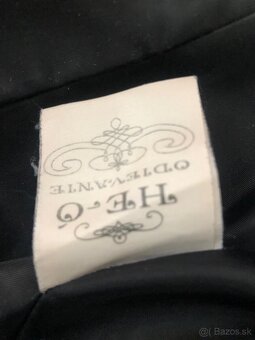 Dlhy, čierny kabát č. 38 - 5