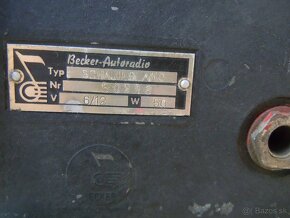 Becker Schauinsland car radio - 1954 - 5