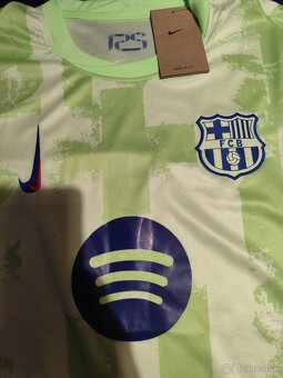 Dres Fc Barcelona Zelený Tretia Sada Nike - 5
