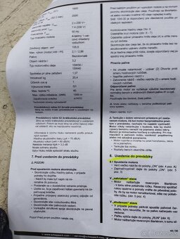 Scheppach SG 2000 invertorová elektrocentrála - 5