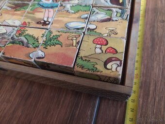 Drevené kocky z rozprávky do rozprávky 20te roky - 5