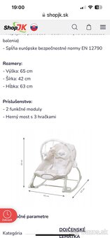 Predam vibracne lehatko pre babetka - 5