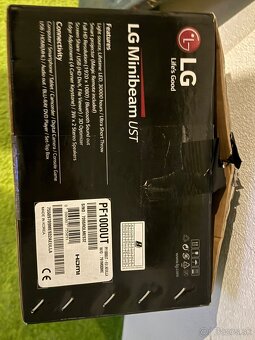 Predám DLP Projektor LG PF 1000 UT a 120" projekčné plátno - 5