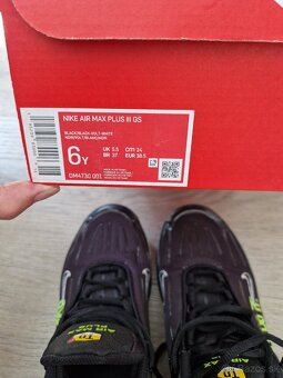Tenisky NIKE Air Max 3 Tn čierne vel.38,5 - 5