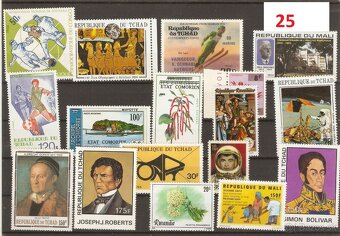 Známky mix 3 - 5