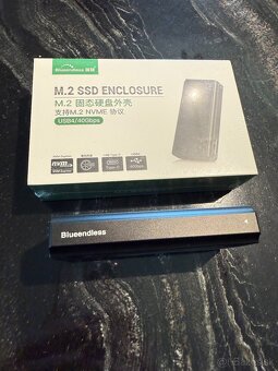M.2 SSD Enclosure USB 4.0 Type-C 40 Gbps – nový, zabalený - 5