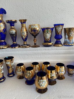 Borske novovorske modre sklo vysoky smalt - 5