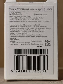 Xiaomi 33W Nano Power Adapter - 5